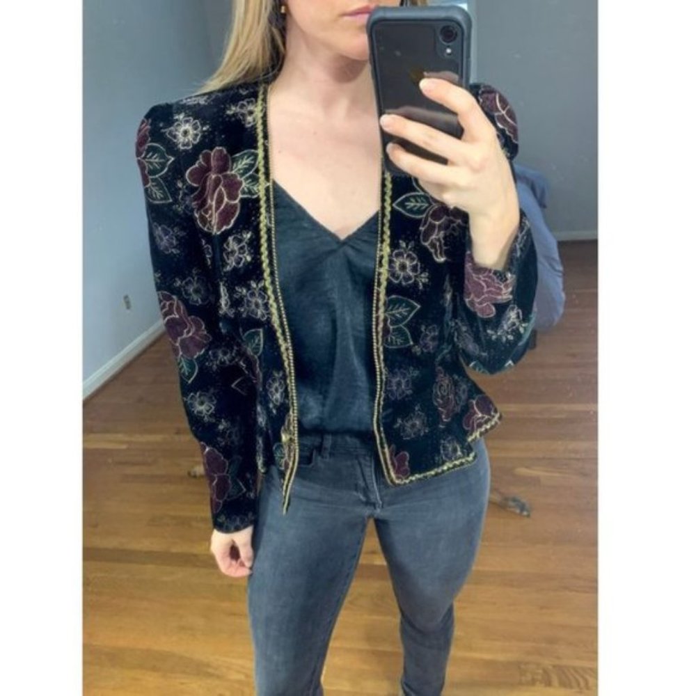 *Vintage* Embellished Blazer
